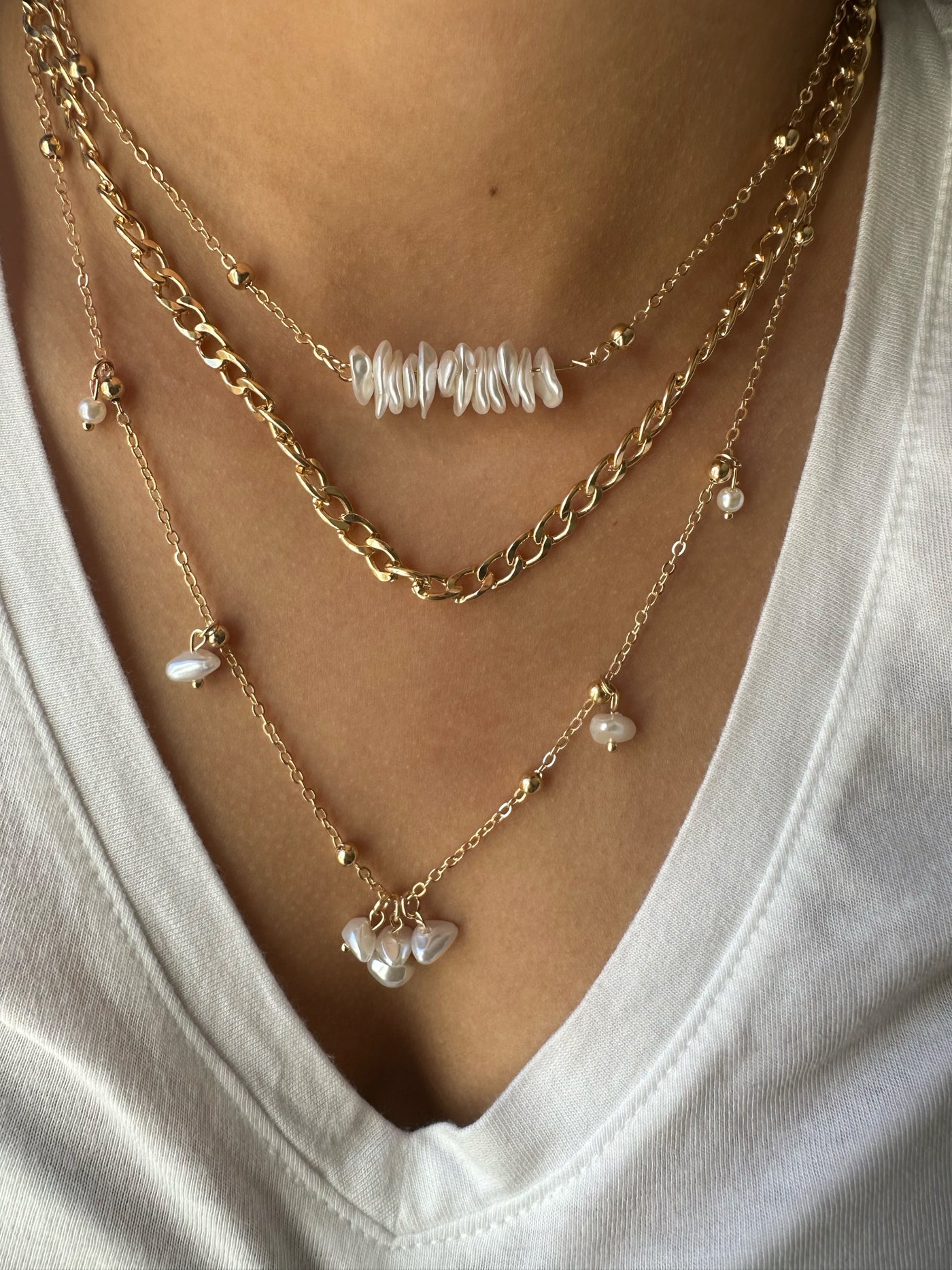 Four Layers Necklace