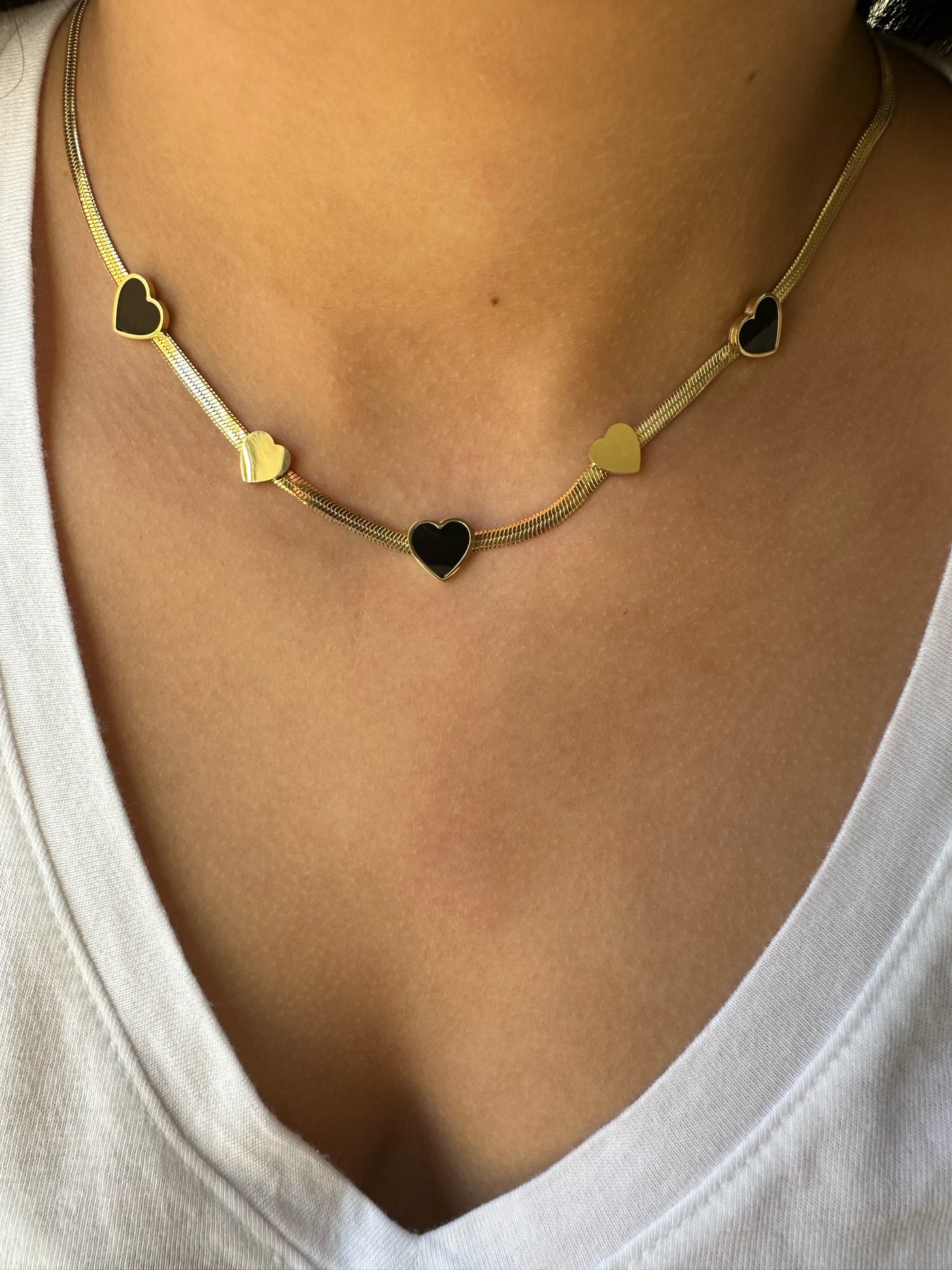 Heart Choker Necklace