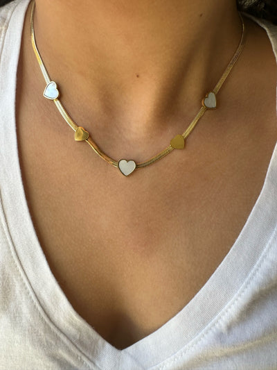 Heart Choker Necklace