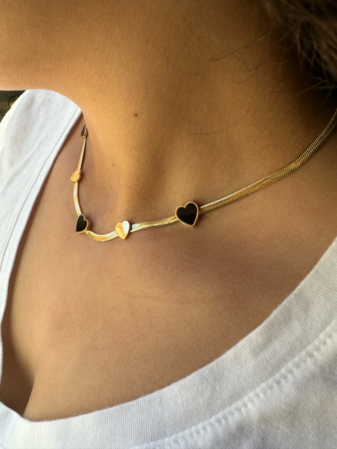 Heart Choker Necklace