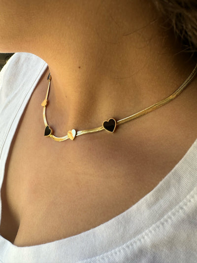 Heart Choker Necklace