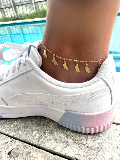 Bear anklet