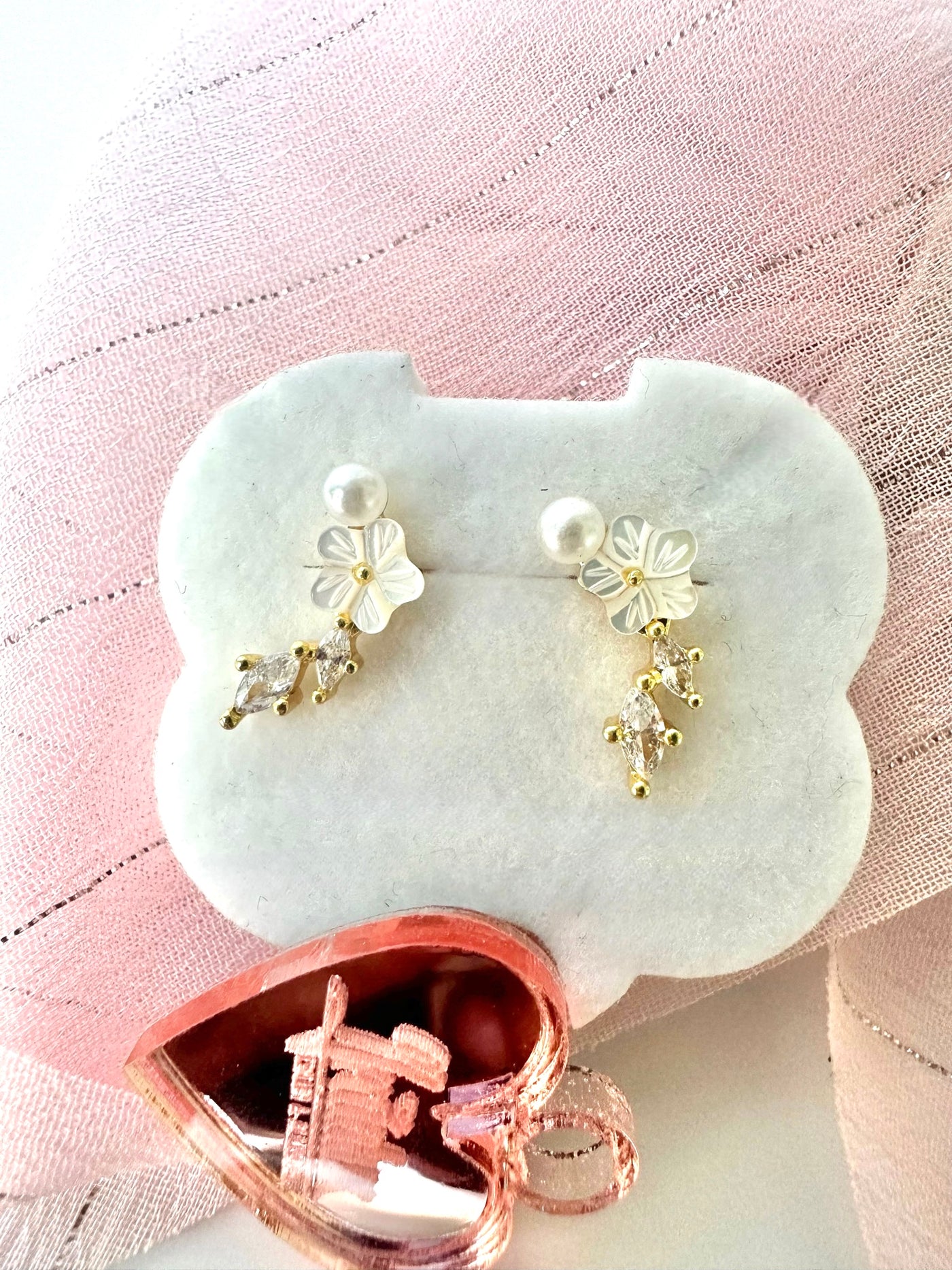 Flower Stud Earrings