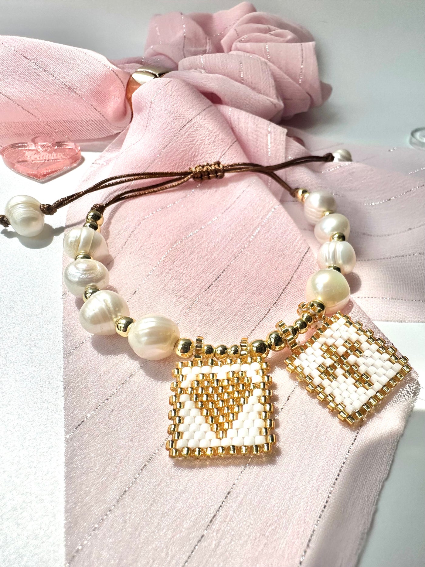 Scapular Pearl Bracelet