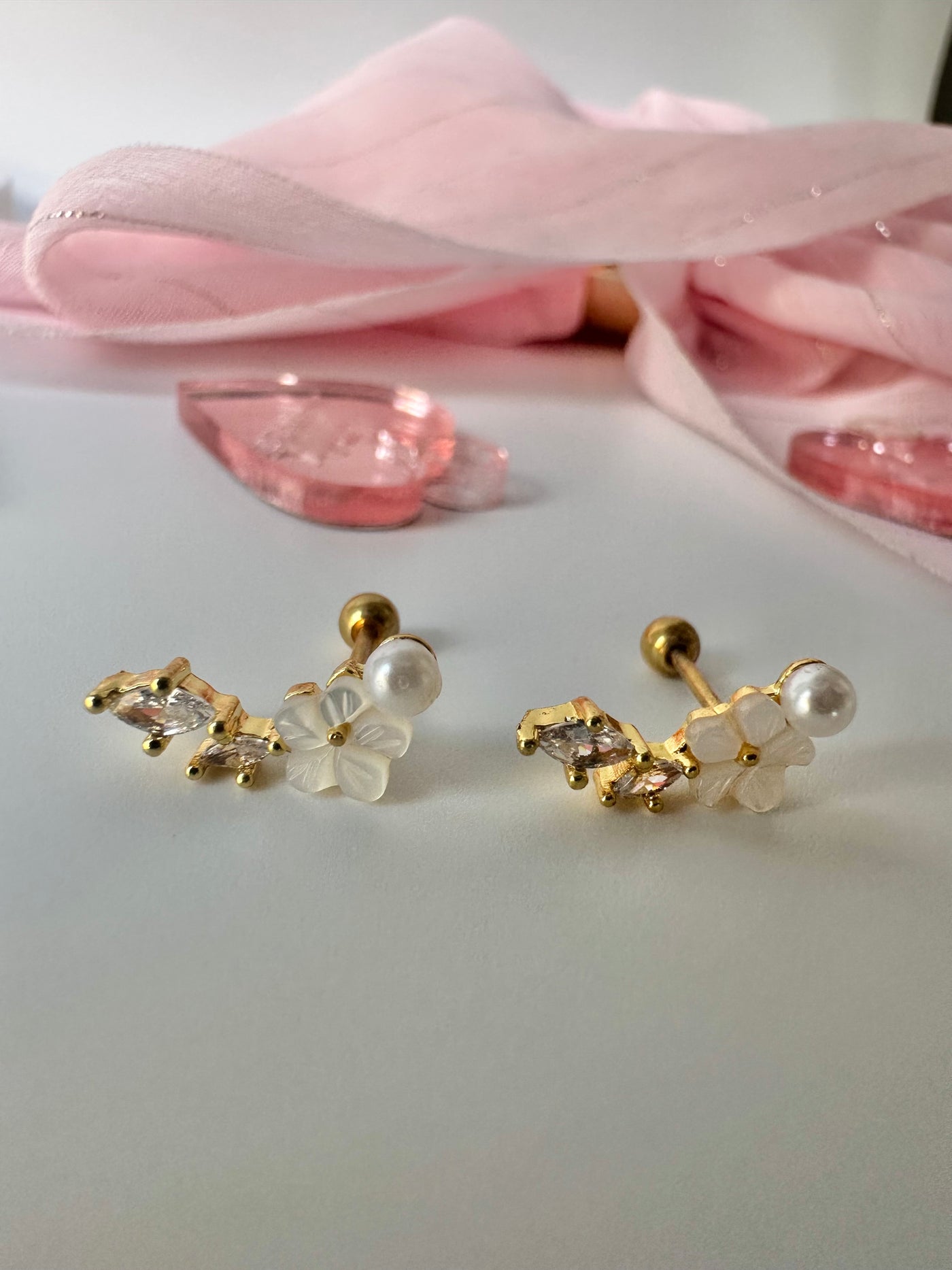 Flower Stud Earrings