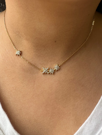 Zirconia Star Necklace